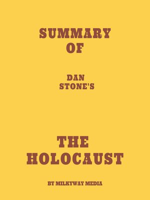 cover image of Summary of Dan Stone's the Holocaust